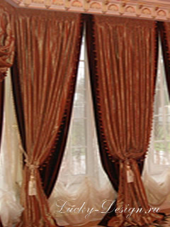 классические шторы