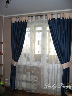 шторы в стиле модерн для гостиной
